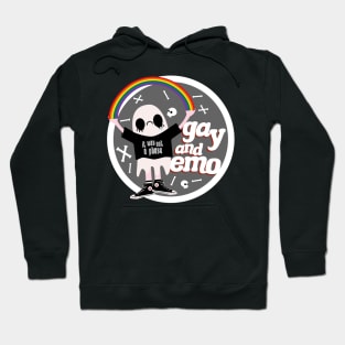 Gay and Emo Badge Hoodie